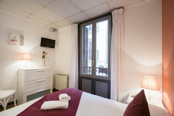 Chambres individuelles avec TV et wifi