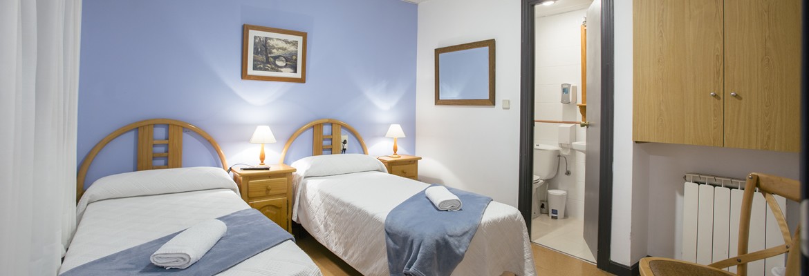 Double rooms with en-suite bathroom in Donostia's old town